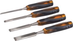 Silverline - Expert Wood Chisel 4 Piece Set